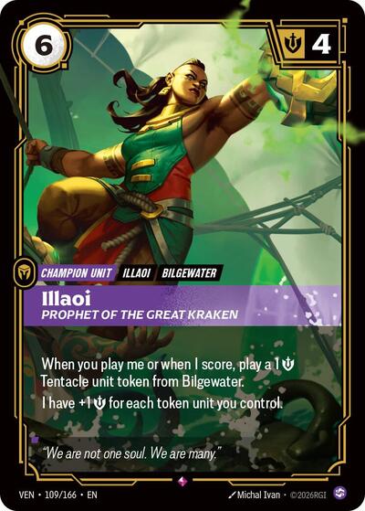 Vendetta - 109/166 Illaoi Rare