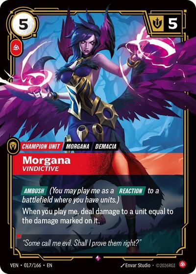 Vendetta - 017/166 Morgana Rare