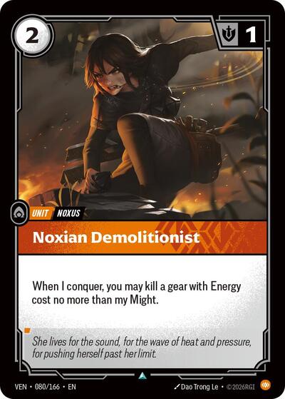 Vendetta - 080/166 Noxian Demolitionist Uncommon