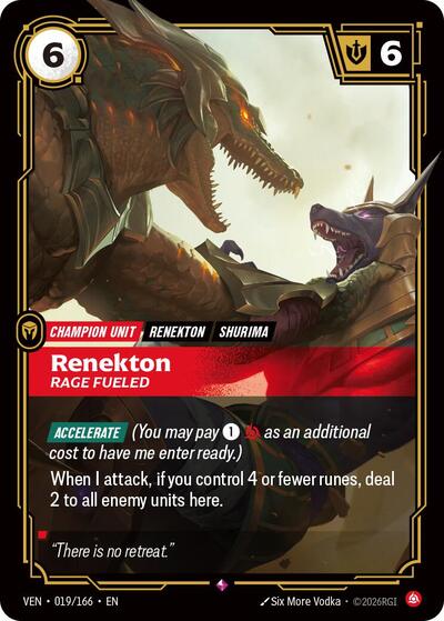 Vendetta - 019/166 Renekton Rare
