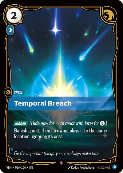 Vendetta - 066/166 Temporal Breach Rare