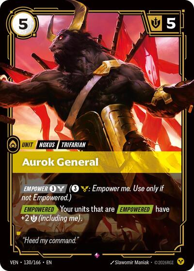 Vendetta - 130/166 Aurok General Rare