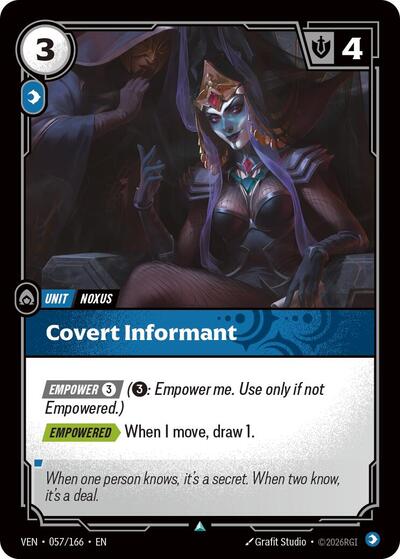 Vendetta - 057/166 Covert Informant Uncommon