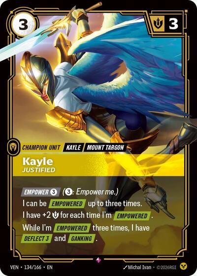 Vendetta - 134/166 Kayle Rare