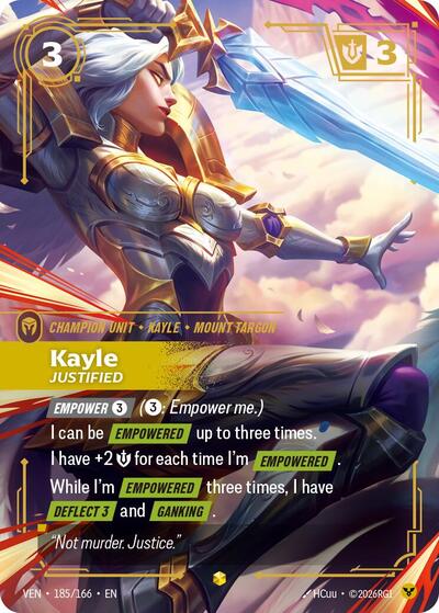 Vendetta - 185/166 Kayle Showcase