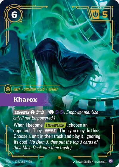 Vendetta - 114/166 Kharox Epic