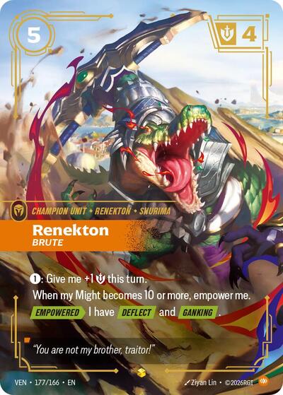 Vendetta - 177/166 Renekton Showcase