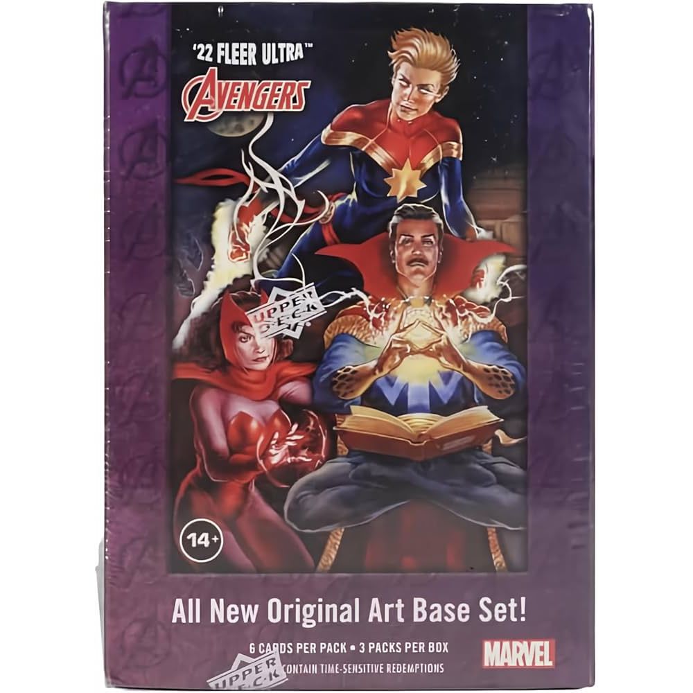 Marvel Fleer Ultra Avengers Blaster Box - 2022