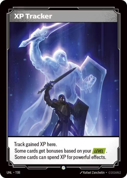 Riftbound - Unleashed - T08 // T05 XP Tracker // Gold None