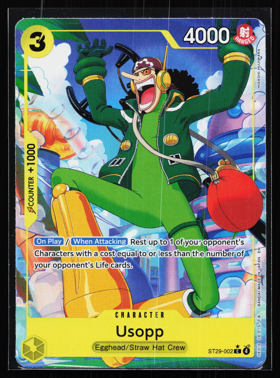 Starter Deck 29: Egghead ST29-002 Usopp (Full Art) Common