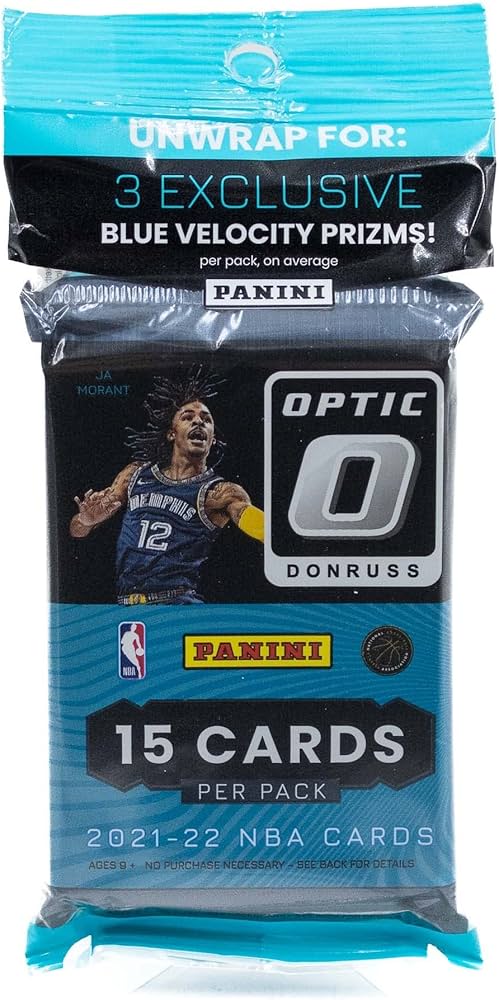 2021-22 Panini NBA Donruss Optic Basketball 15-Card Multi Pack