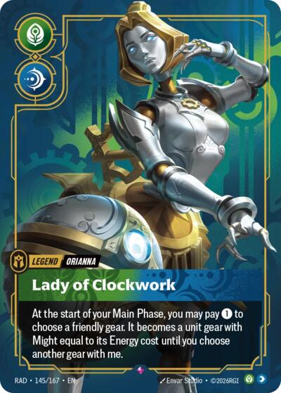 Radiance - 145/167 Orianna, Lady of Clockwork Rare