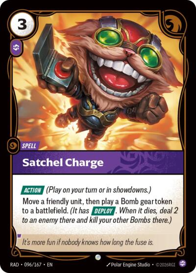 Radiance - 096/167 Satchel Charge Common