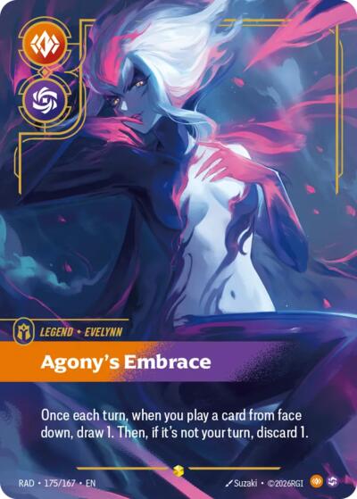 Radiance - 175/167 Evelynn, Agony's Embrace (Overnumbered) Showcase