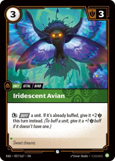 Radiance - 027/167 Iridescent Avian Common