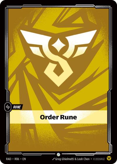 Radiance - R06 Order Rune Common