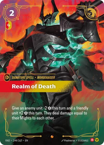 Radiance - 144/167 Realm of Death Epic