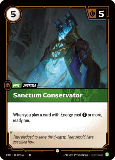 Radiance - 030/167 Sanctum Conservator Common