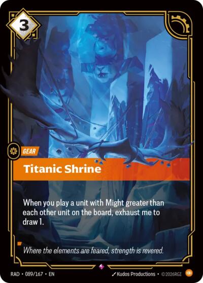 Radiance - 089/167 Titanic Shrine Rare