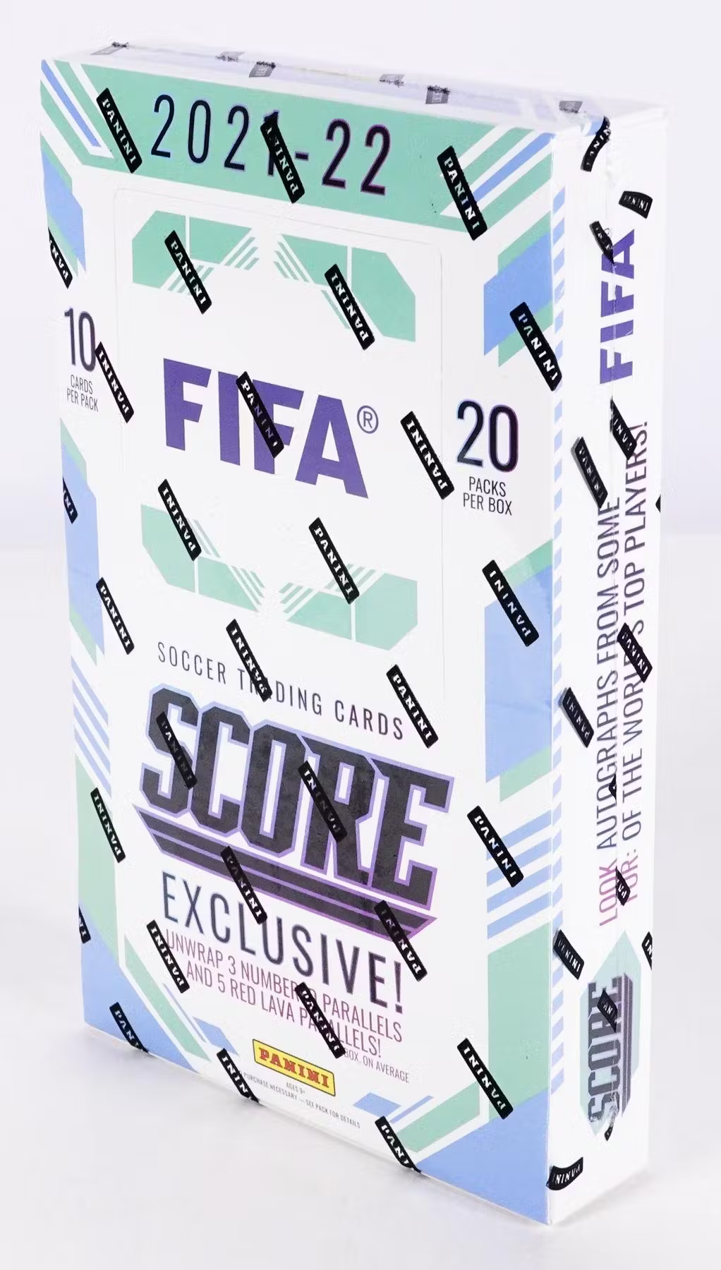 2021-22 Panini Score FIFA Soccer Retail 20-Pack Box