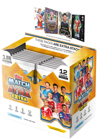 2025-26 Topps Soccer UCC Match Attax EXTRA Booster Box (24 Packs)