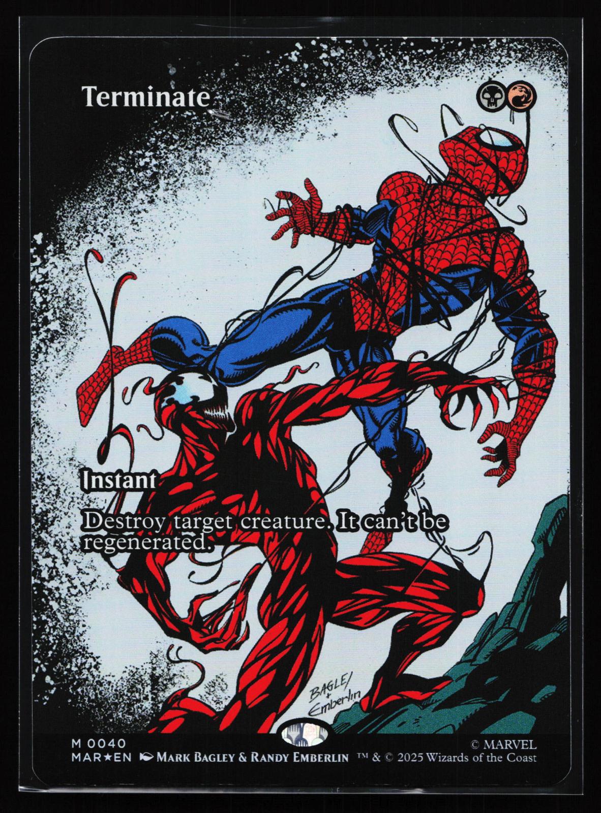 Marvel Universe Eternal-Legal 40 Terminate (Borderless) Mythic