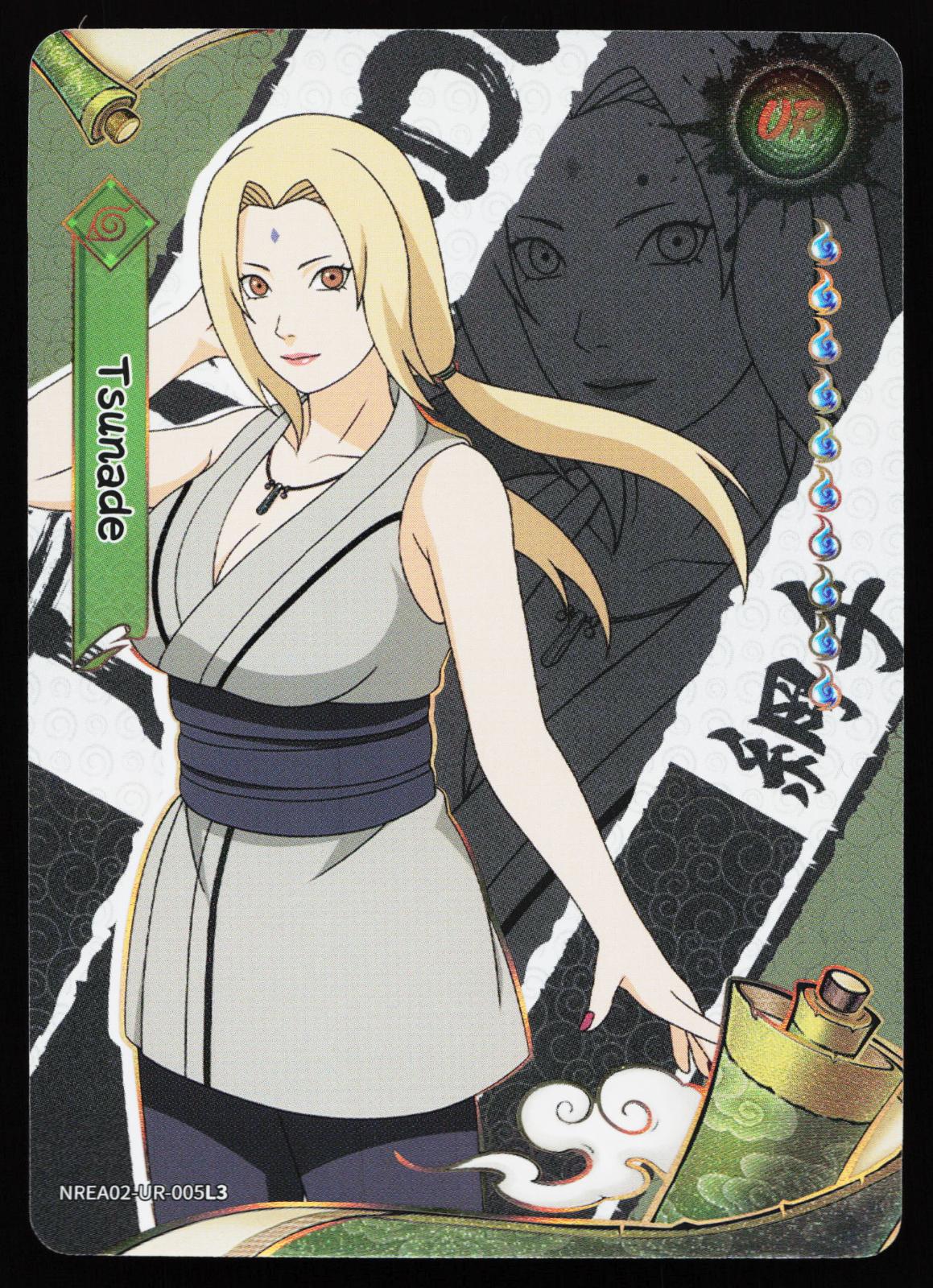 Naruto Kayou Earth Scrolls Series 2 Tsunade NREA02-UR-005L3 Ultra Rare