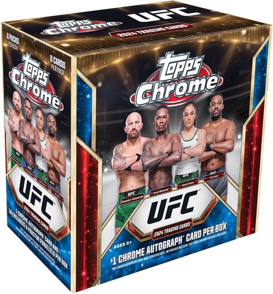 2024 Topps UFC Chrome Mega Box