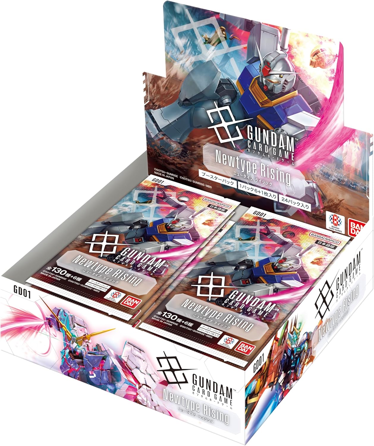 Gundam Card Game Newtype Rising GD01 Booster Box (Japanese)
