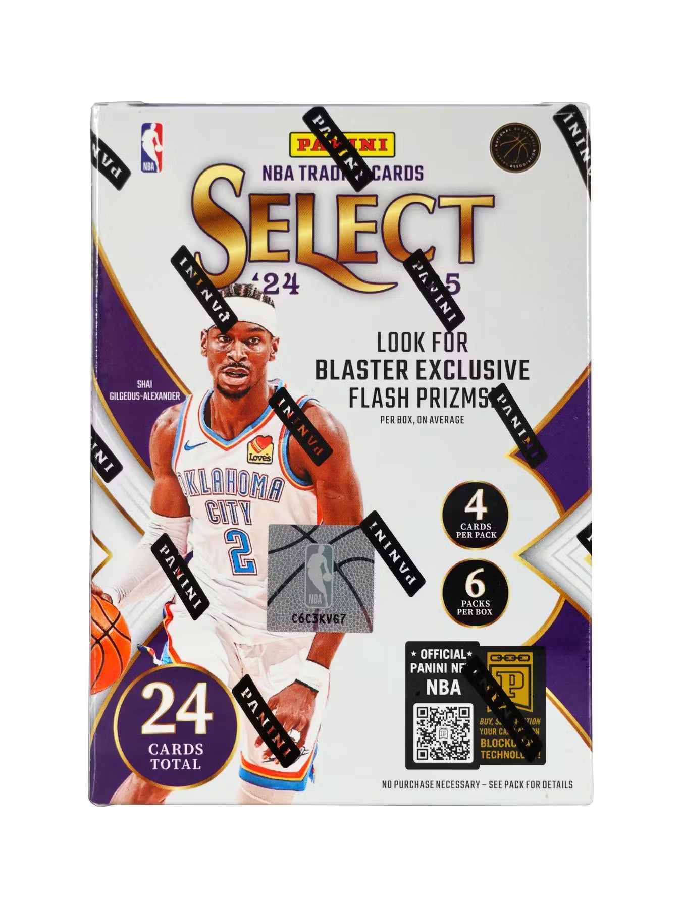 2024-25 Panini NBA Select Basketball Blaster Box