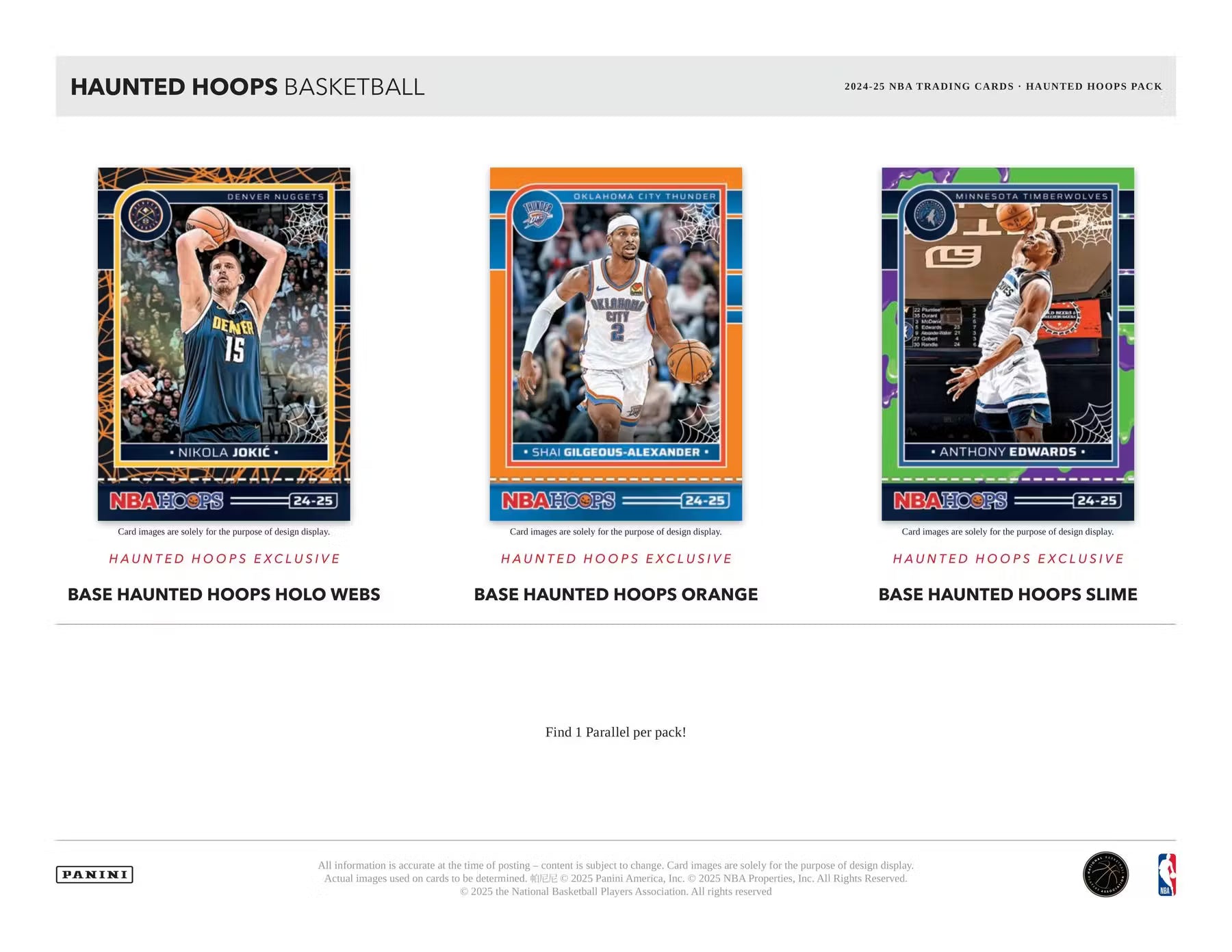 2024-25 Panini NBA Haunted Hoops Halloween 40-Pack Bundle