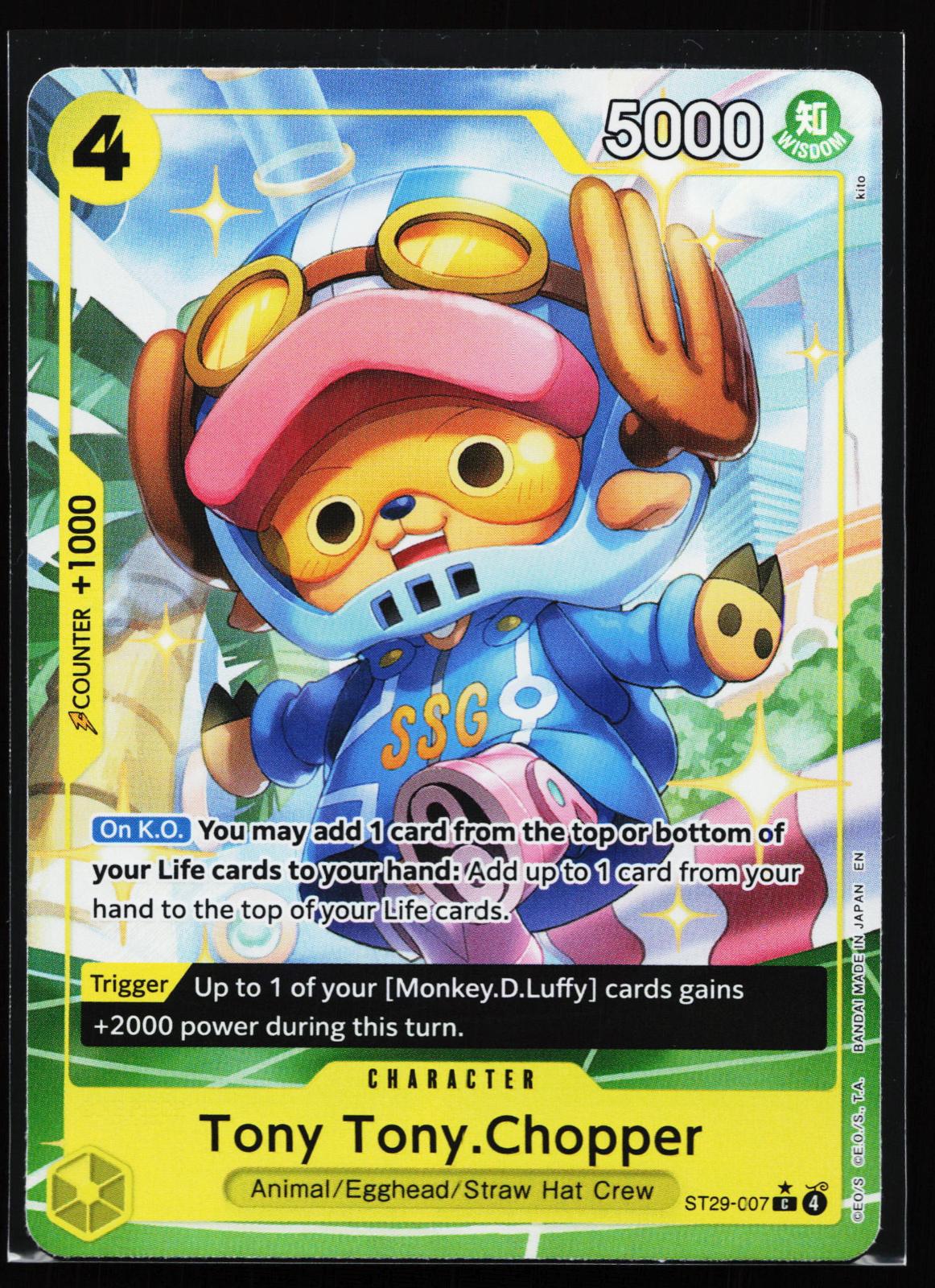 Starter Deck 29: Egghead ST29-007 Tony Tony.Chopper (Full Art) Common