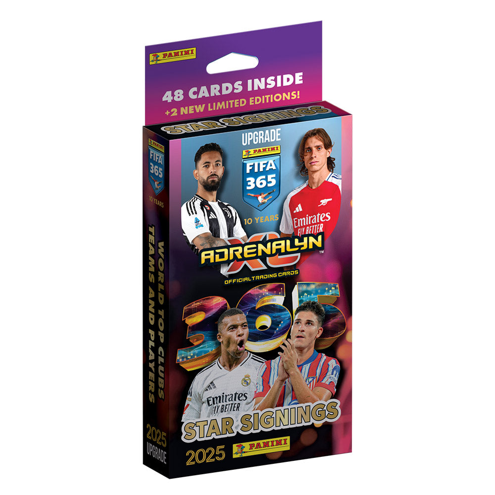 2025 Panini Adrenalyn XL FIFA 365 Star Signings Hanger Box