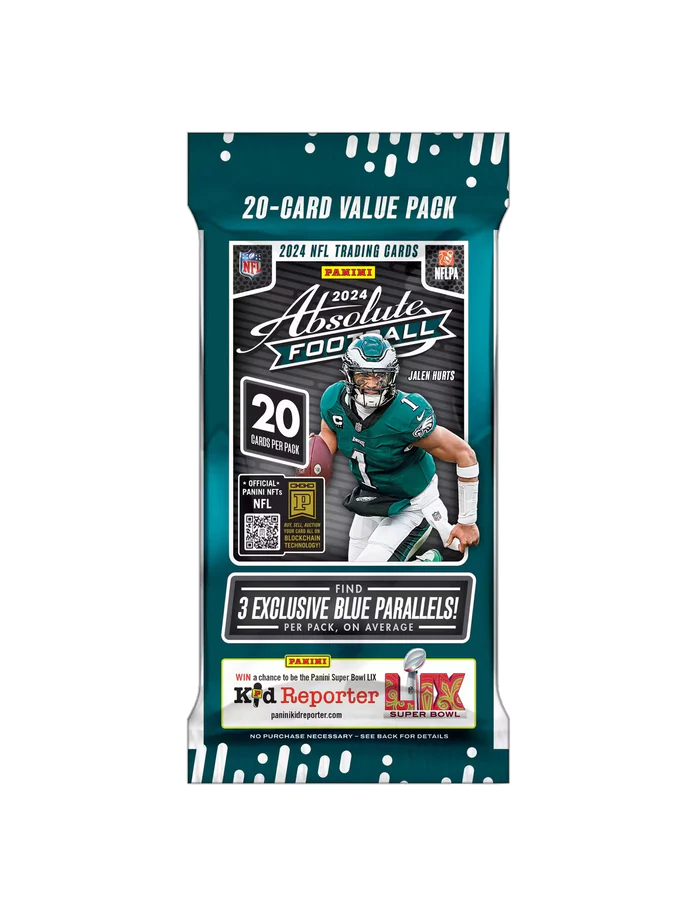 2024 Panini NFL Absolute Football 20-Card Value Pack