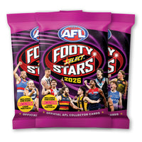 2026 Select AFL Footy Stars Cards Booster Box (36 Packs)