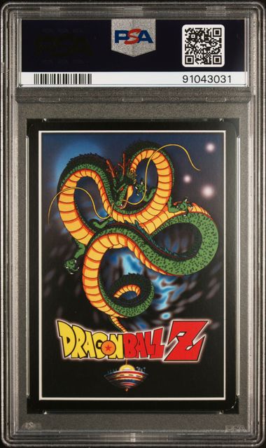 Dragon Ball Z Card Game (Score) - Goku's Power Attack #16 (Limited Foil) - PSA 8 (NM-MINT)