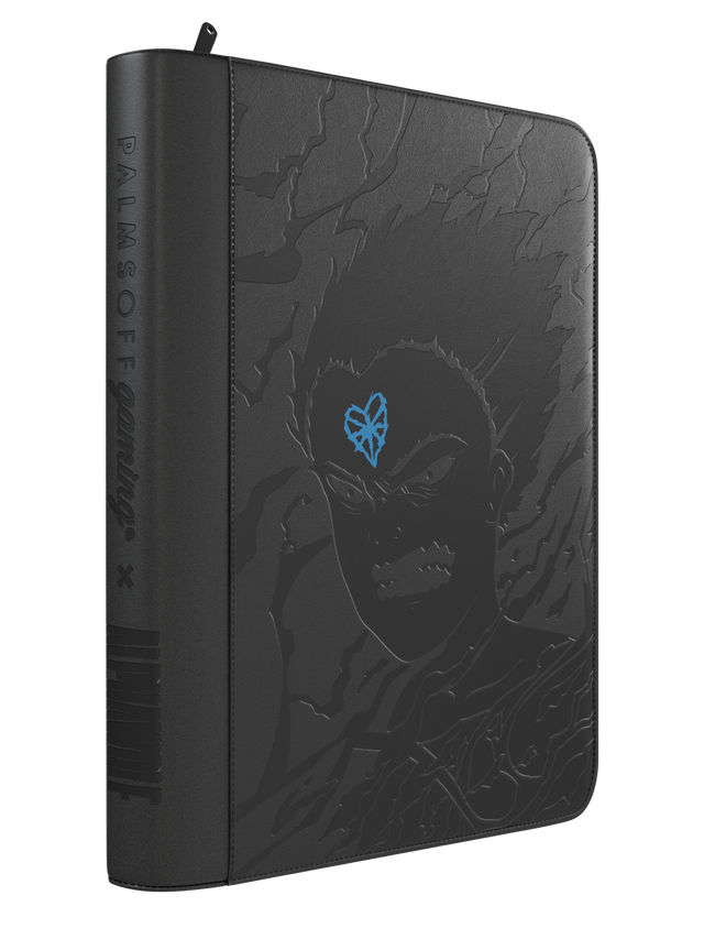 Palms Off Gaming Collector's Series Limited Edition MEGA Capacity 9 Pocket Zip Binder - POG X Alpha Wolf