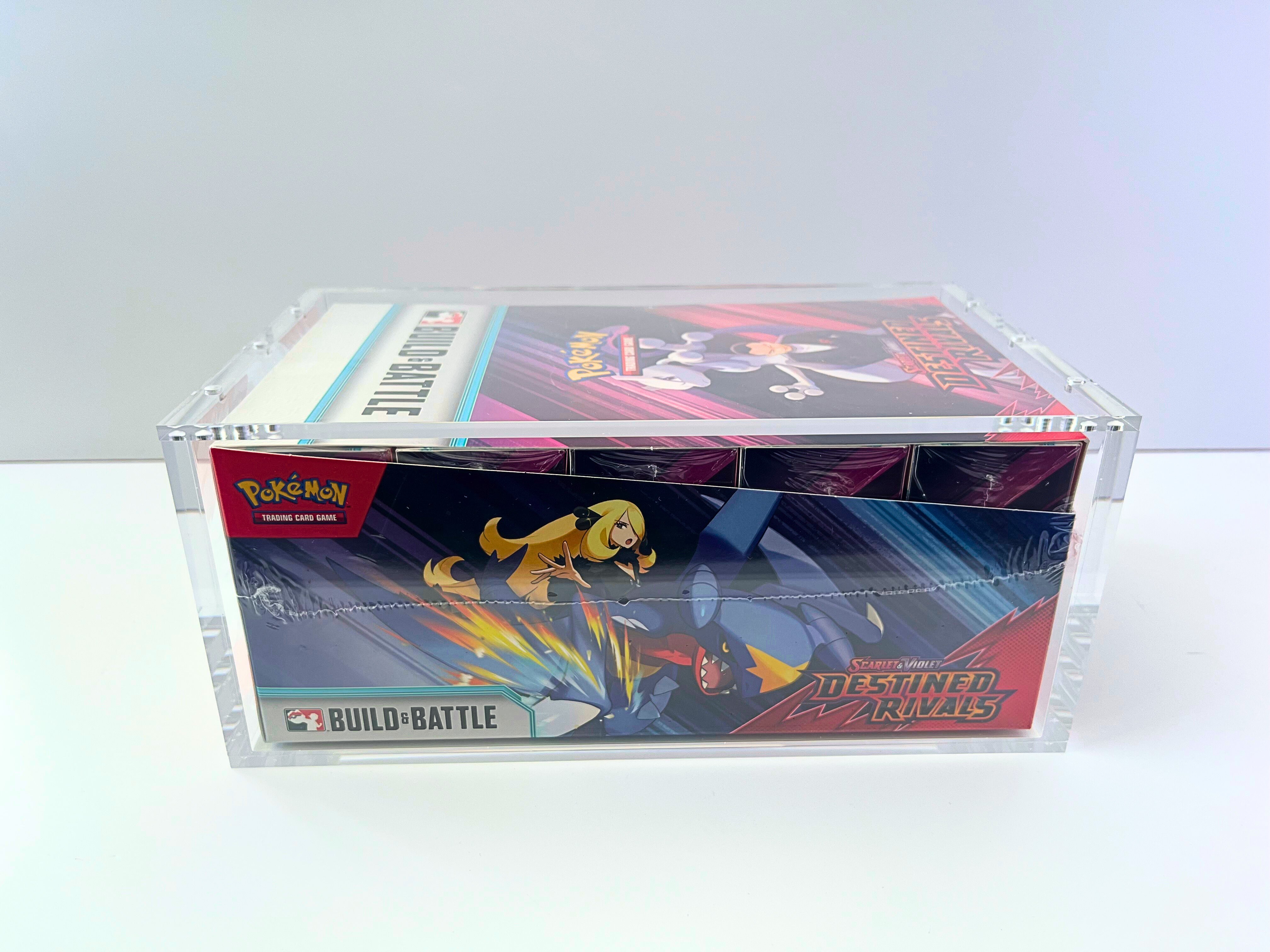 Card Bot Acrylic Case - Pokémon TCG Booster Bundle/Build & Battle Display Size