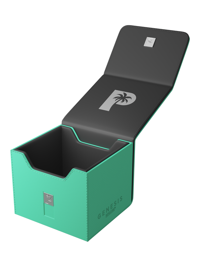 Palms Off Gaming Genesis Deck Box - Turquoise