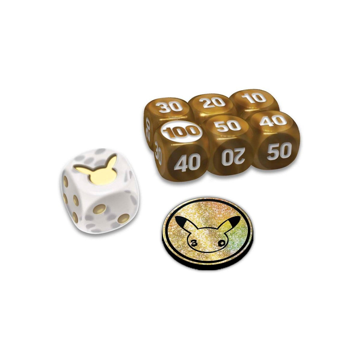 Pokémon TCG 30th Celebration Dice and Coin Set