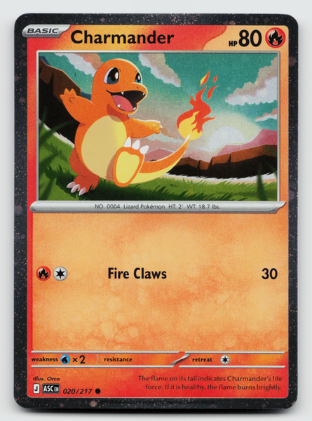 2002 charmander pokemon card Mega Evolution Ascended Heroes