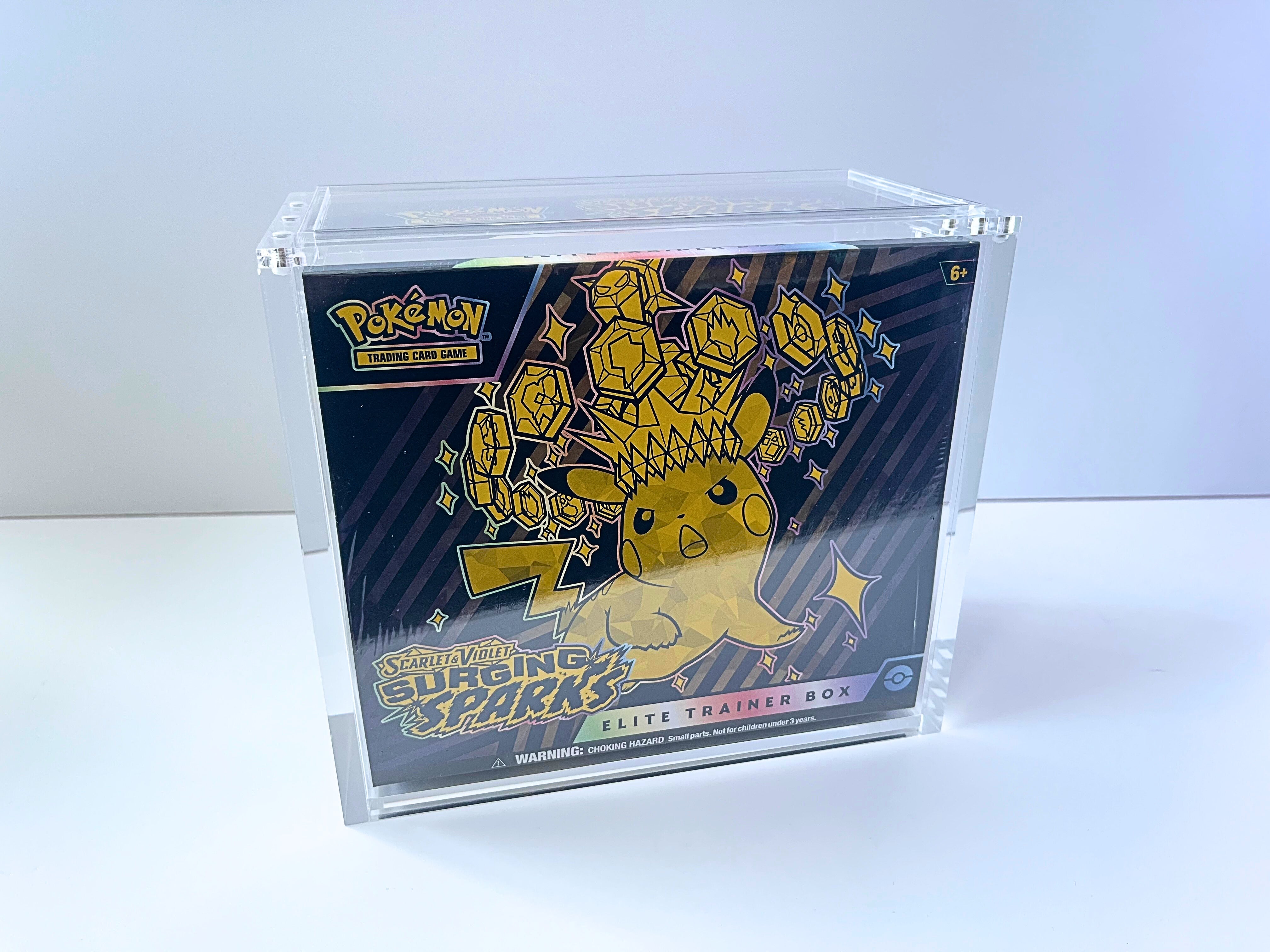 Card Bot Acrylic Case - Pokémon TCG Elite Trainer Box Size (Stackable Edition)