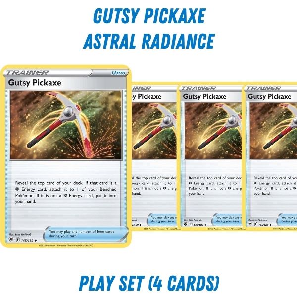 PokŽmon TCG Trainer Playset - Gutsy Pickaxe (Astral Radiance)