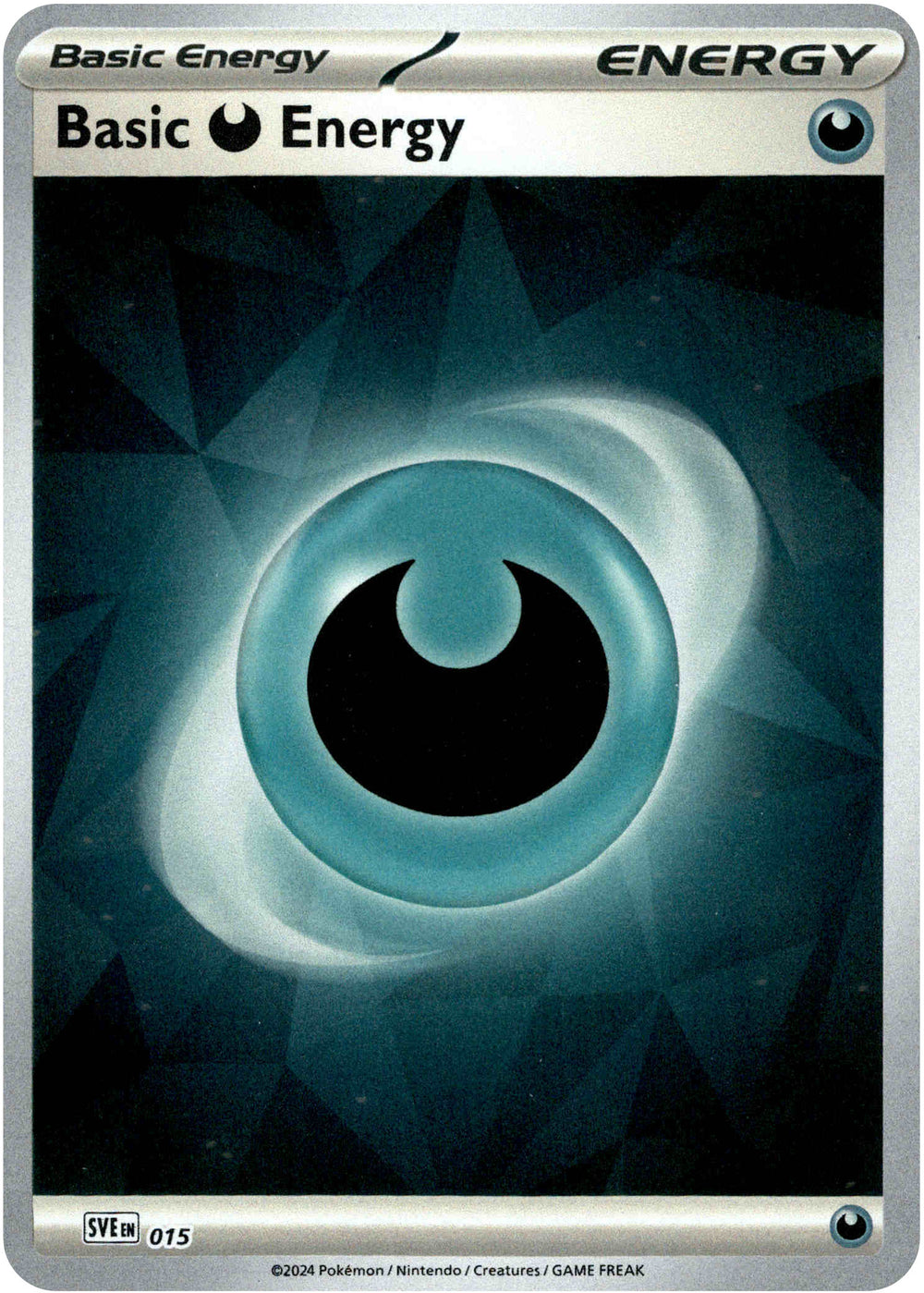 Scarlet & Violet Prismatic Evolutions - SVE 015 Basic Darkness Energy