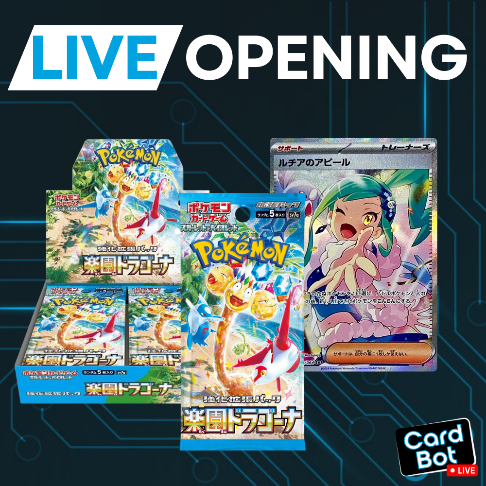 LIVE OPENING - Pokémon TCG Paradise Dragona (Japanese)