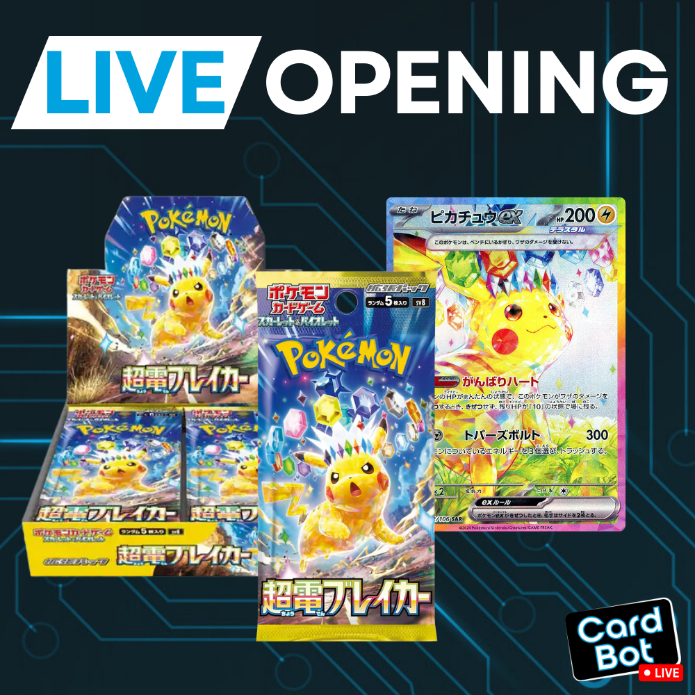 LIVE OPENING - Pokémon TCG Supercharged Breaker (Japanese)