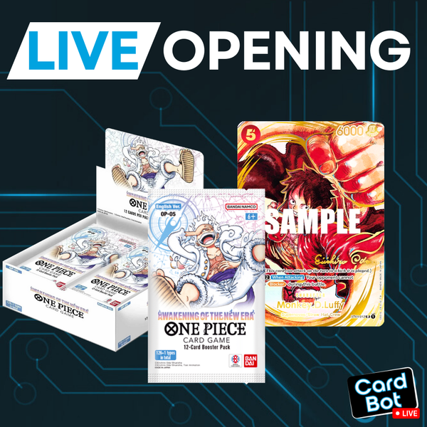 awakening of the new era booster box card list LIVE OPENING