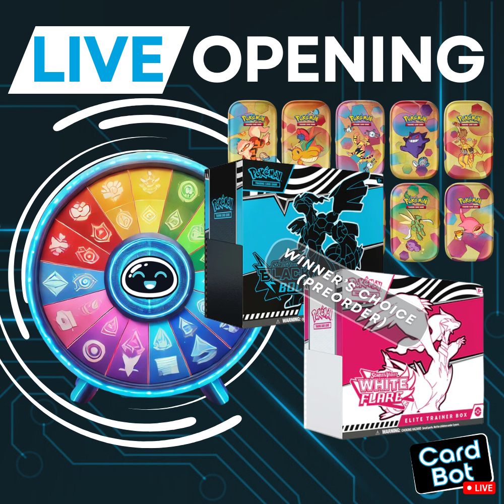 LIVE OPENING - Pokémon Wheel Spin! - BLACK/WHITE EDITION