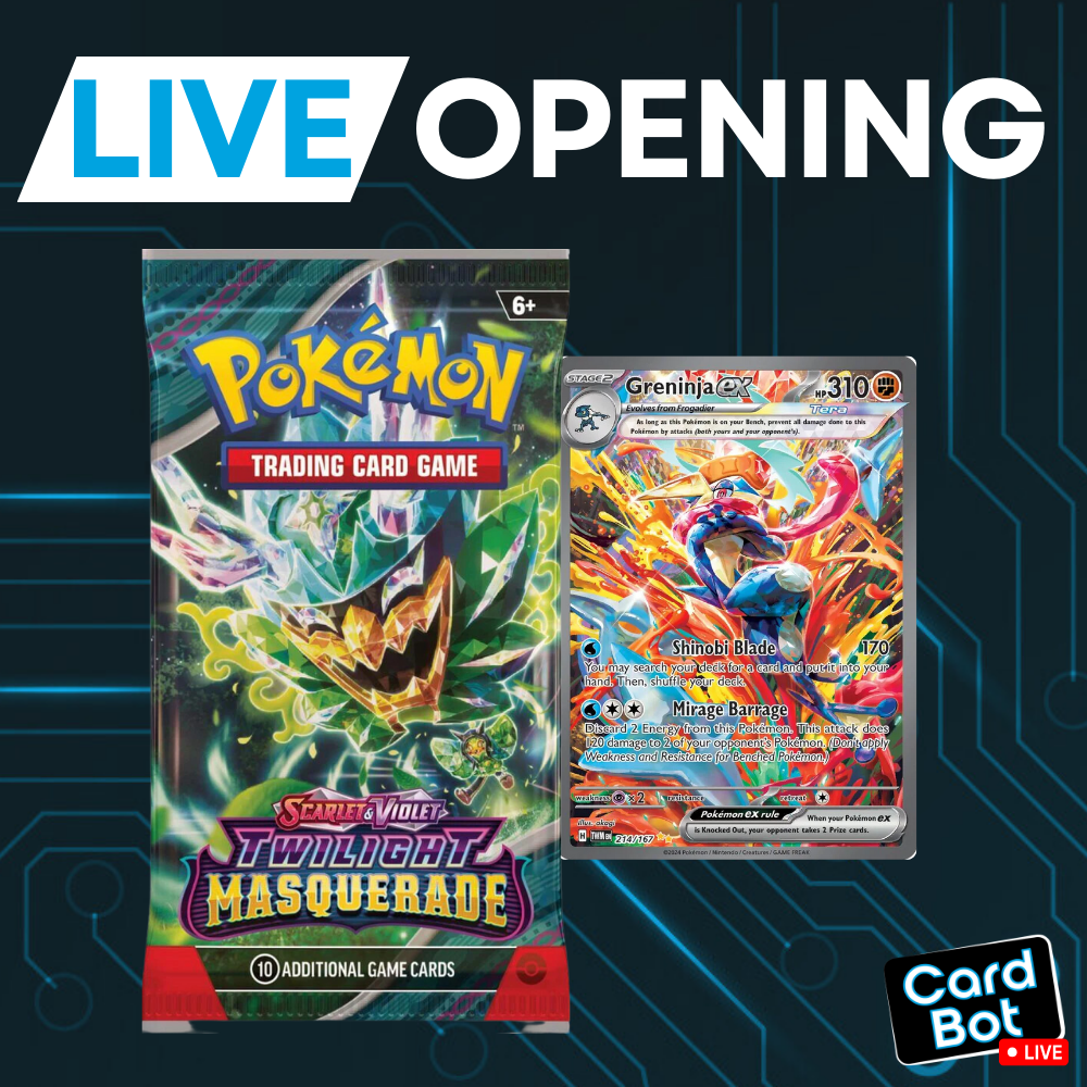 LIVE OPENING - Pokémon TCG Twilight Masquerade