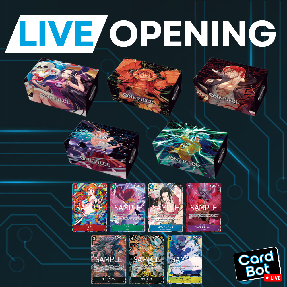 LIVE OPENING - One Piece PRB-01 Storage Box Set (Japanese)